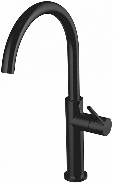 Смеситель для кухни Черный Tula TL6050BL