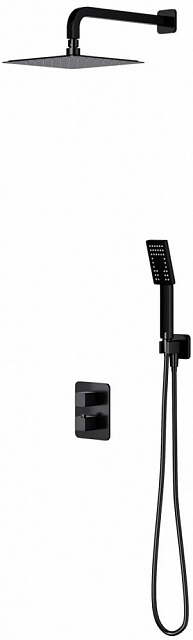 Душевая система Черный Parma SYSPM11BL